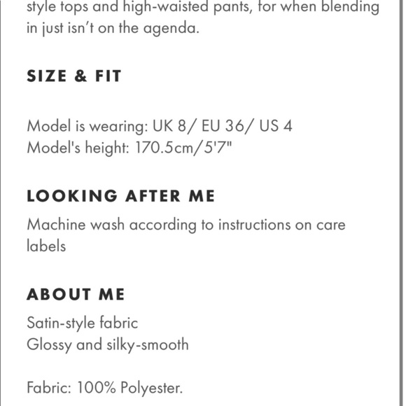 ✨ ASOS • Satin-gathered corset top and mini skirt - Picture 5 of 14